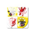 Coat Of Arms Of Mecklenburg Western Pomerania Magnet (Square)