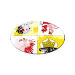 Coat Of Arms Of Mecklenburg Western Pomerania Sticker Oval (100 pack)