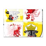 Coat Of Arms Of Mecklenburg Western Pomerania Sticker A4 (100 pack)