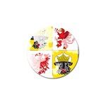 Coat Of Arms Of Mecklenburg Western Pomerania Golf Ball Marker (10 pack)