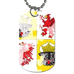 Coat Of Arms Of Mecklenburg Western Pomerania Dog Tag (Two Sides) from ArtsNow.com Back