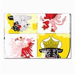 Coat Of Arms Of Mecklenburg Western Pomerania Postcard 4  x 6 