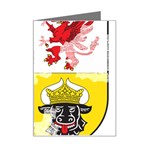 Coat Of Arms Of Mecklenburg Western Pomerania Mini Greeting Card