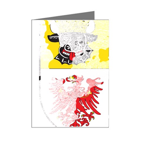 Coat Of Arms Of Mecklenburg Western Pomerania Mini Greeting Cards (Pkg of 8) from ArtsNow.com Right