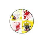 Coat Of Arms Of Mecklenburg Western Pomerania Hat Clip Ball Marker (10 pack)