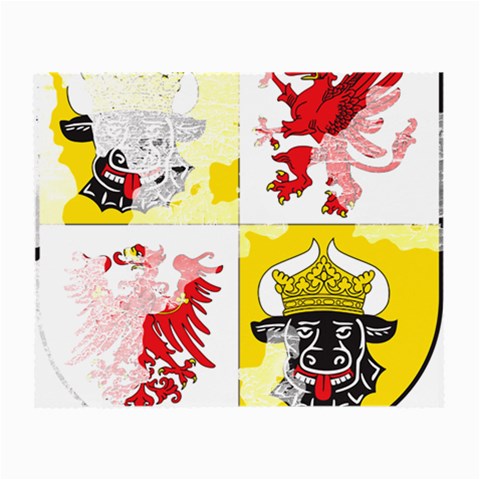 Coat Of Arms Of Mecklenburg Western Pomerania Small Glasses Cloth from ArtsNow.com Front