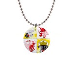 Coat Of Arms Of Mecklenburg Western Pomerania 1  Button Necklace