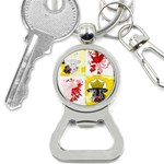 Coat Of Arms Of Mecklenburg Western Pomerania Bottle Opener Key Chain