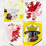 Coat Of Arms Of Mecklenburg Western Pomerania Canvas 20  x 24 