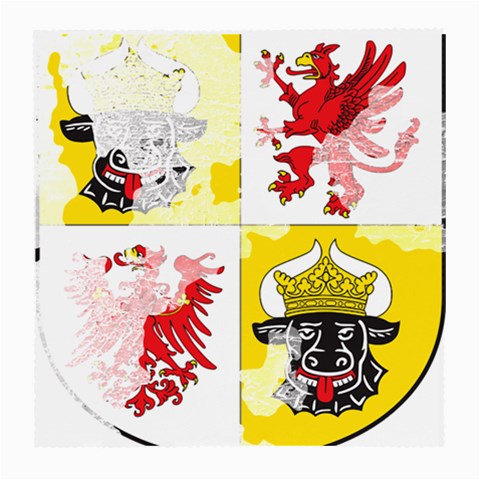 Coat Of Arms Of Mecklenburg Western Pomerania Medium Glasses Cloth from ArtsNow.com Front