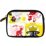 Coat Of Arms Of Mecklenburg Western Pomerania Digital Camera Leather Case