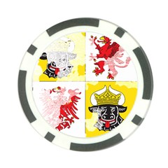Coat Of Arms Of Mecklenburg Western Pomerania Poker Chip Card Guard (10 pack) from ArtsNow.com Back