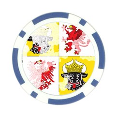 Coat Of Arms Of Mecklenburg Western Pomerania Poker Chip Card Guard (10 pack) from ArtsNow.com Back
