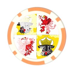 Coat Of Arms Of Mecklenburg Western Pomerania Poker Chip Card Guard (10 pack) from ArtsNow.com Back