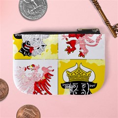 Coat Of Arms Of Mecklenburg Western Pomerania Mini Coin Purse from ArtsNow.com Back
