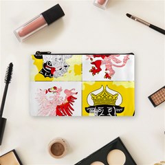 Coat Of Arms Of Mecklenburg Western Pomerania Cosmetic Bag (Small) from ArtsNow.com Front