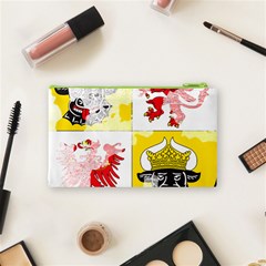 Coat Of Arms Of Mecklenburg Western Pomerania Cosmetic Bag (Small) from ArtsNow.com Back