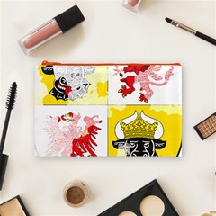 Coat Of Arms Of Mecklenburg Western Pomerania Cosmetic Bag (Medium) from ArtsNow.com Front