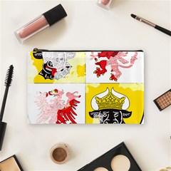Coat Of Arms Of Mecklenburg Western Pomerania Cosmetic Bag (Medium) from ArtsNow.com Front