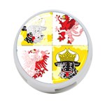 Coat Of Arms Of Mecklenburg Western Pomerania 4-Port USB Hub (Two Sides)