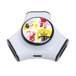 Coat Of Arms Of Mecklenburg Western Pomerania 3-Port USB Hub