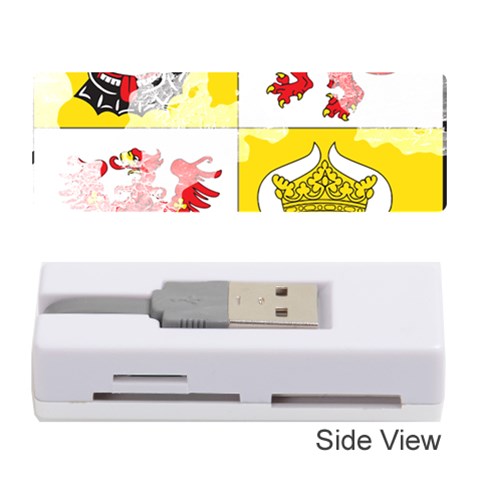 Coat Of Arms Of Mecklenburg Western Pomerania Memory Card Reader (Stick) from ArtsNow.com Front