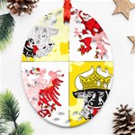 Coat Of Arms Of Mecklenburg Western Pomerania Ornament (Oval Filigree)