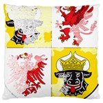 Coat Of Arms Of Mecklenburg Western Pomerania Large Cushion Case (One Side)