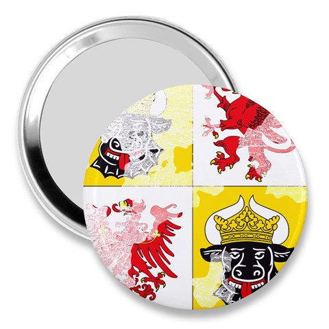 Coat Of Arms Of Mecklenburg Western Pomerania 3  Handbag Mirror from ArtsNow.com Front