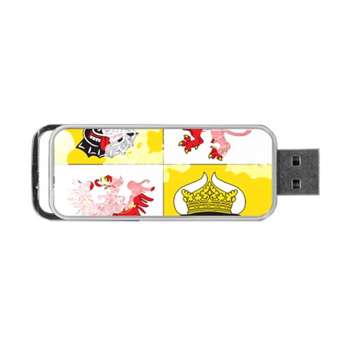 Coat Of Arms Of Mecklenburg Western Pomerania Portable USB Flash (One Side) from ArtsNow.com Front