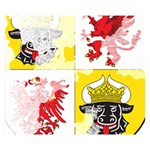 Coat Of Arms Of Mecklenburg Western Pomerania Double Sided Flano Blanket (Small)