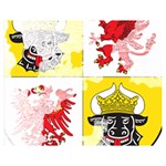 Coat Of Arms Of Mecklenburg Western Pomerania Double Sided Flano Blanket (Medium)