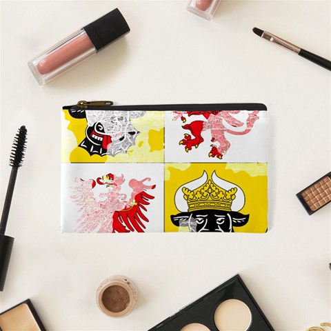 Coat Of Arms Of Mecklenburg Western Pomerania Cosmetic Bag (XS) from ArtsNow.com Front