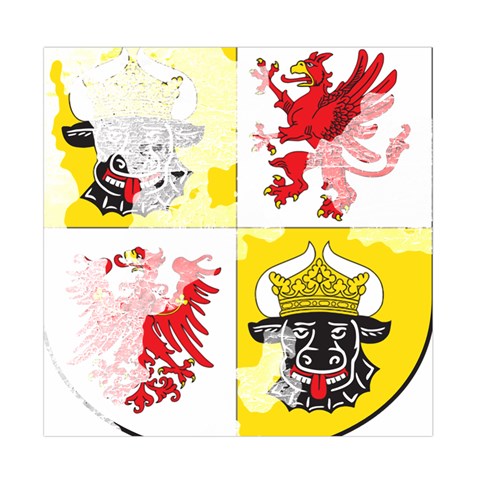 Coat Of Arms Of Mecklenburg Western Pomerania Duvet Cover Double Side (Full/ Double Size) from ArtsNow.com Back
