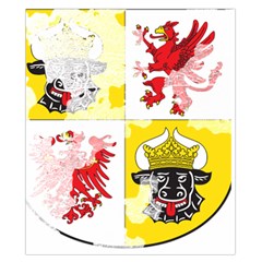 Coat Of Arms Of Mecklenburg Western Pomerania Duvet Cover Double Side (California King Size) from ArtsNow.com Back