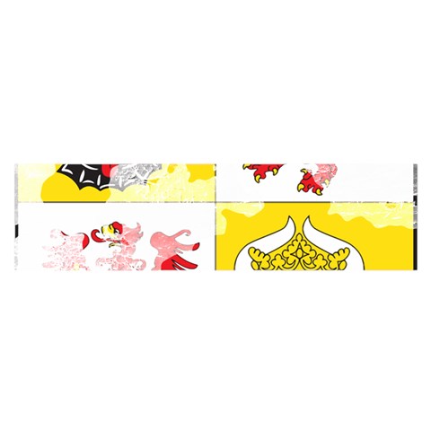 Coat Of Arms Of Mecklenburg Western Pomerania Satin Scarf (Oblong) from ArtsNow.com Front