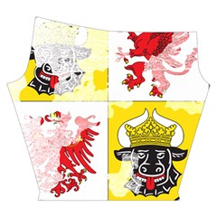 Coat Of Arms Of Mecklenburg Western Pomerania Yoga Cropped Leggings from ArtsNow.com Right
