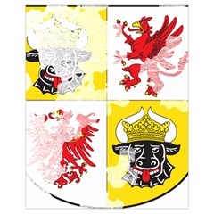 Coat Of Arms Of Mecklenburg Western Pomerania Drawstring Pouch (XL) from ArtsNow.com Front