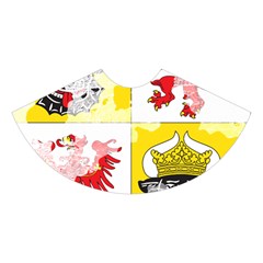 Coat Of Arms Of Mecklenburg Western Pomerania Midi Sleeveless Dress from ArtsNow.com Skirt Front