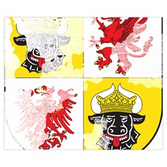 Coat Of Arms Of Mecklenburg Western Pomerania Medium Tote Bag from ArtsNow.com Back