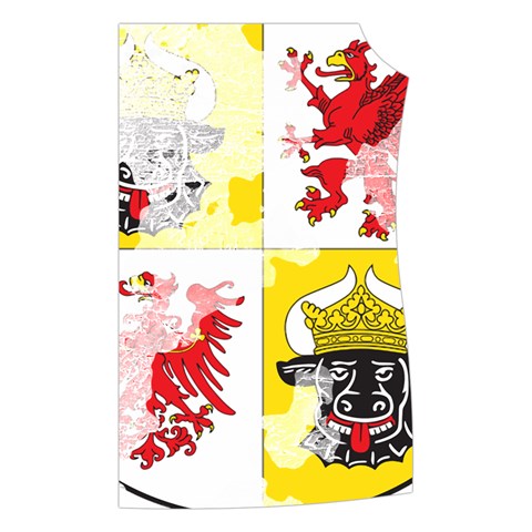 Coat Of Arms Of Mecklenburg Western Pomerania Women s Button Up Vest from ArtsNow.com Front Left