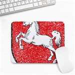 Coat Of Arms Of Lower Saxony Small Mousepad