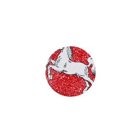 Coat Of Arms Of Lower Saxony 1  Mini Button from ArtsNow.com Front