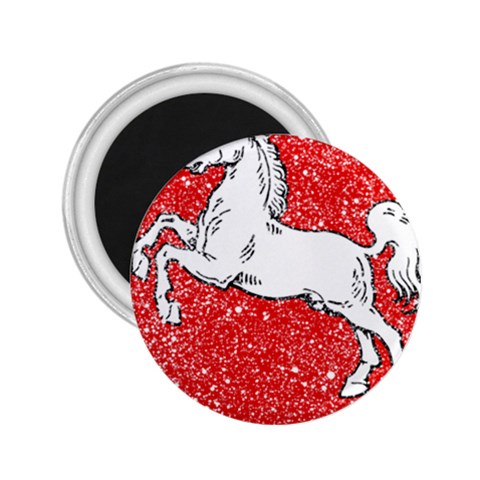 Coat Of Arms Of Lower Saxony 2.25  Magnet from ArtsNow.com Front