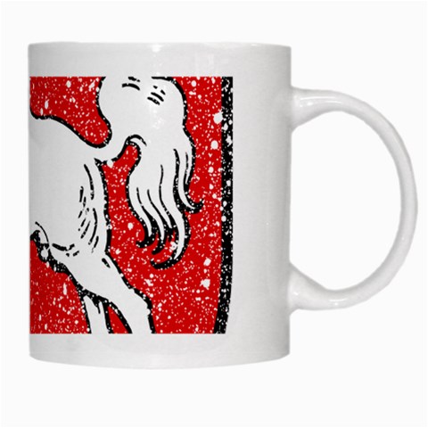 Coat Of Arms Of Lower Saxony White Mug from ArtsNow.com Right