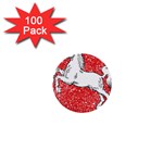 Coat Of Arms Of Lower Saxony 1  Mini Button (100 pack) 