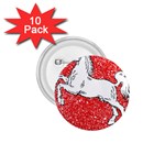 Coat Of Arms Of Lower Saxony 1.75  Button (10 pack) 