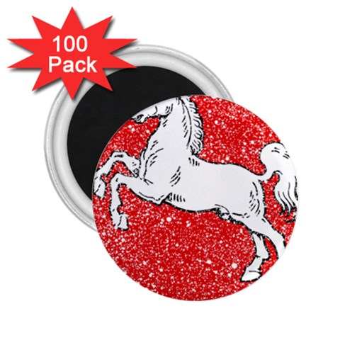 Coat Of Arms Of Lower Saxony 2.25  Magnet (100 pack)  from ArtsNow.com Front