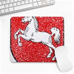 Coat Of Arms Of Lower Saxony Large Mousepad