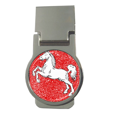 Coat Of Arms Of Lower Saxony Money Clip (Round) from ArtsNow.com Front
